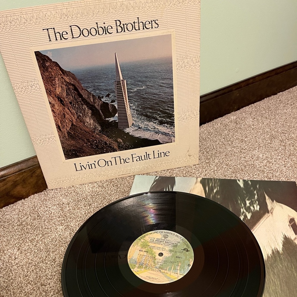 The Doobie Brothers Livin’ On The Fault Line Original Vinyl